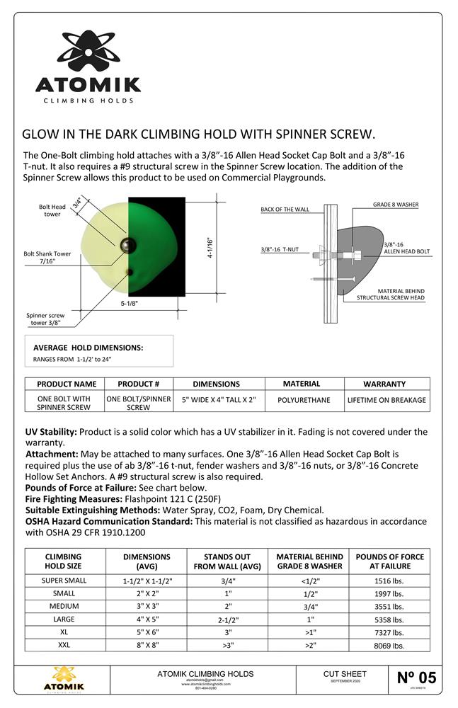 Cut Sheet Glow in the dark pdf